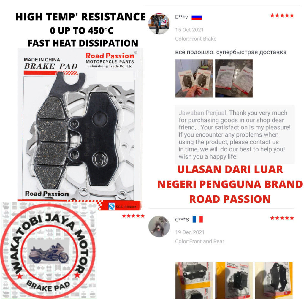 Kampas rem depan Vespa Sprint liberty100 liberty 150 Primavera