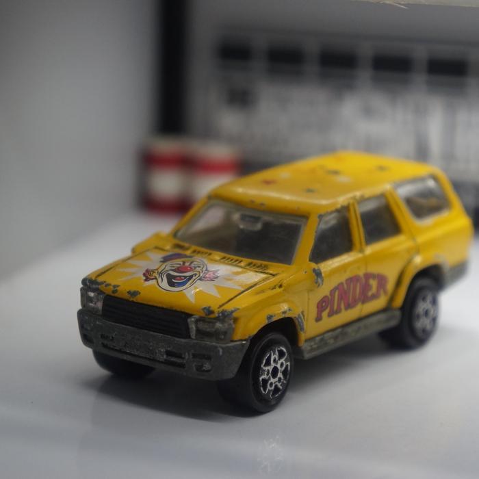 Majorette vintage Toyota runner murah diecast loose junk bukan hotwhee 2ND