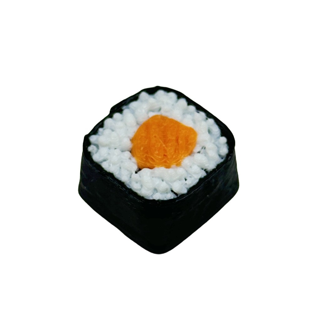 2024 new personality resin food sushi key cap manual play food cross axis meanical keyboard key cap