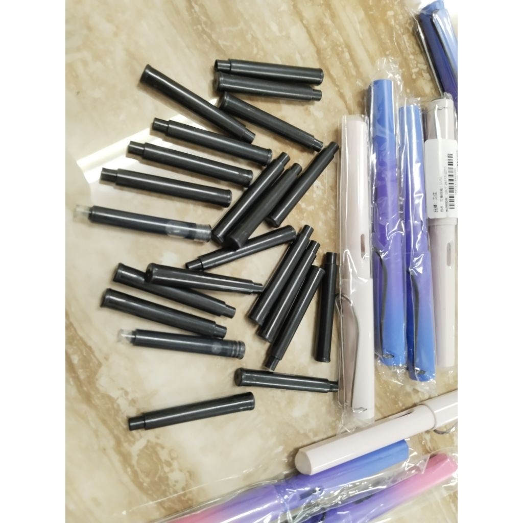 kitab / buku pentul pen tutul pena warna warni pena celup bonus revil - alat tulis - assalam lirboyo