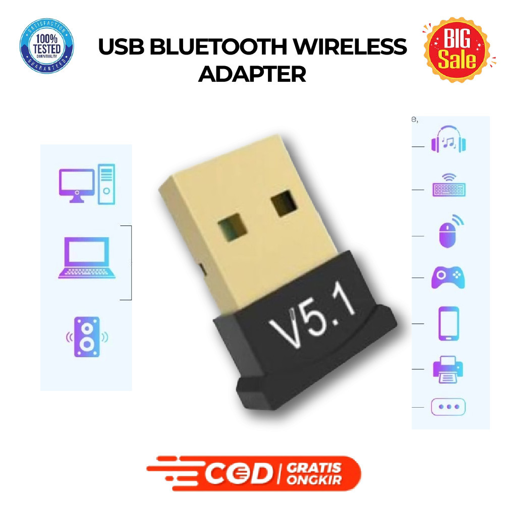 USB Bluetooth Adapter / Bluetooth Dongle / Bluetooth USB / USB Bluetooth Receiver Murah