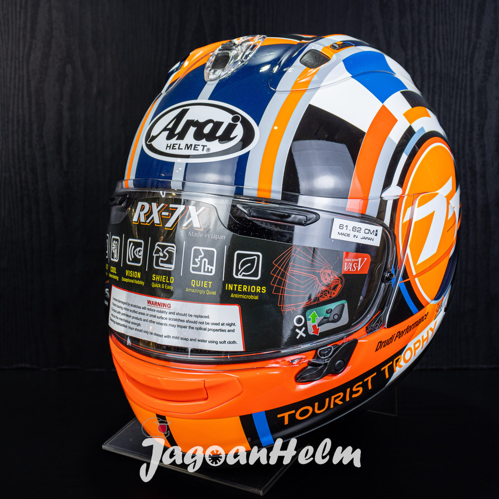 ARAI HELM RX7X TT IOM 2025 | ISLE OF MAN | RX-7X LIMITED EDITION ORIGINAL FULL FACE