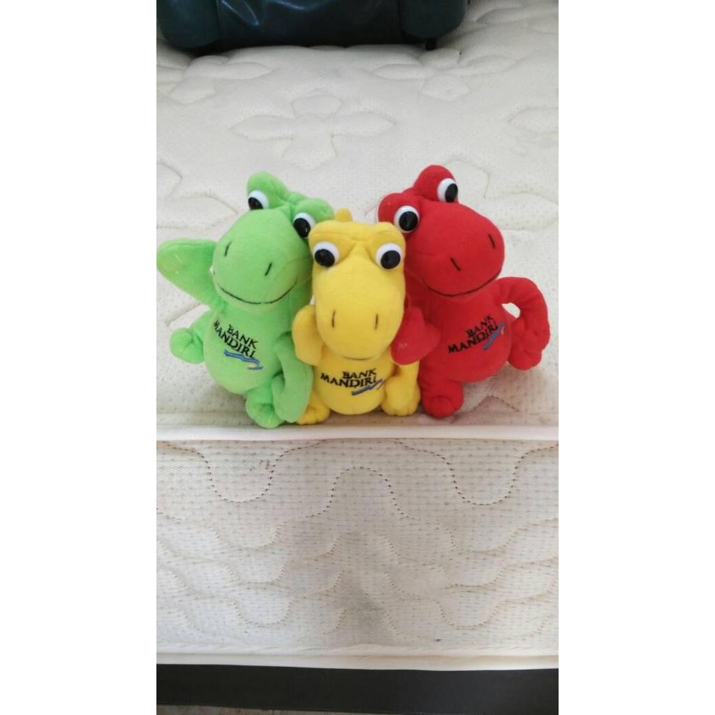 1 Set Boneka Dinosaurus Kecil (3 pcs) quality