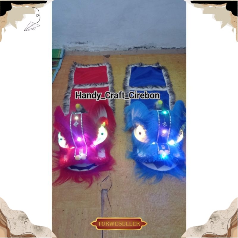 Terbaru [ BISA COD ] BARONGSAI ANAK LAMPU TERBARU 2026/barongsai lampu TWR