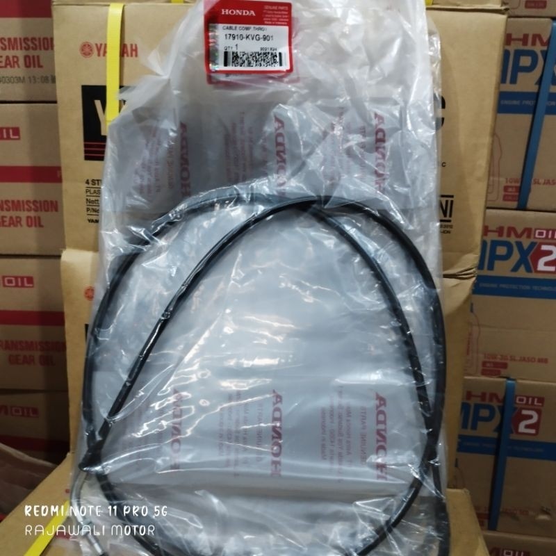 17910-KVG-901 kabel gas  BeAT / VARIO karbu KVG AHM original