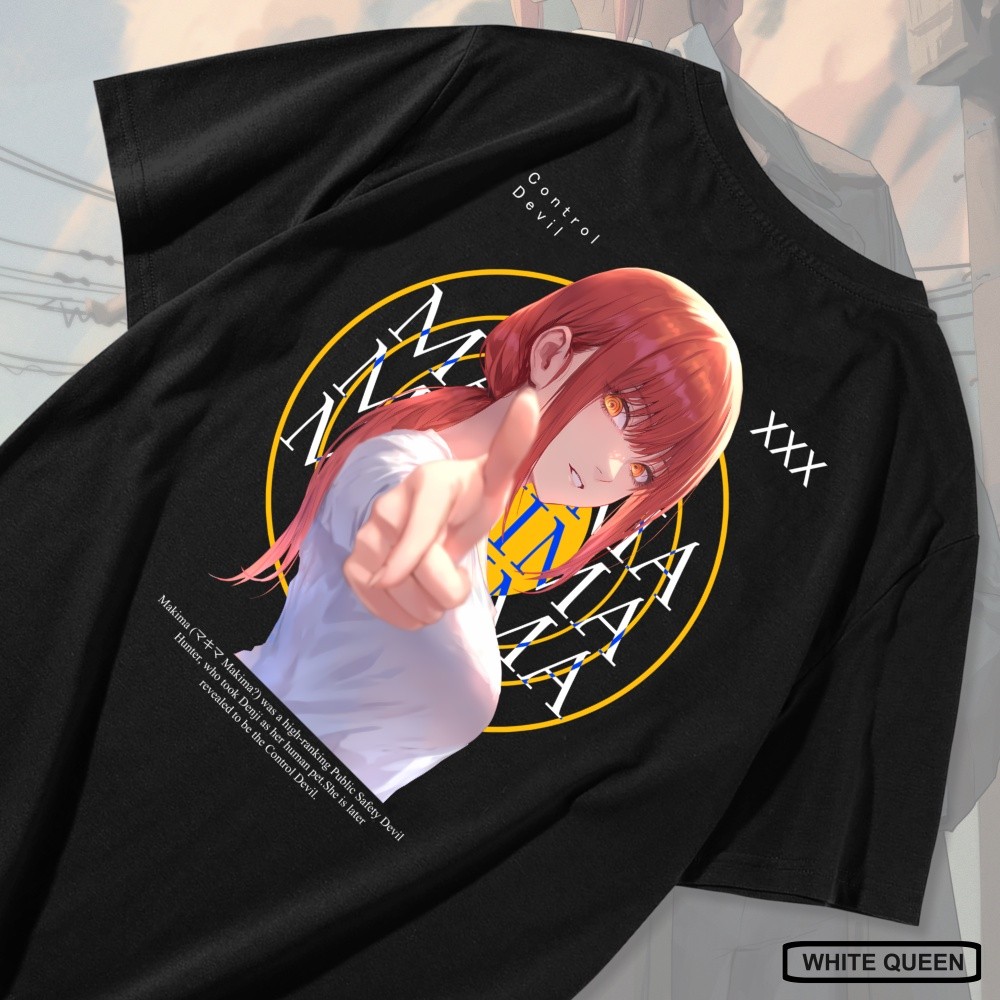 KAOS MAKIMA CHAINSAW MAN CONTROL DEVIL -   MAKIMA CHAINSAW MAN