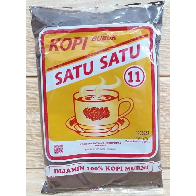 Kopi Bubuk Satu Satu 250gr / Kopi Bubuk Satusatu / Kopi Satu Satu