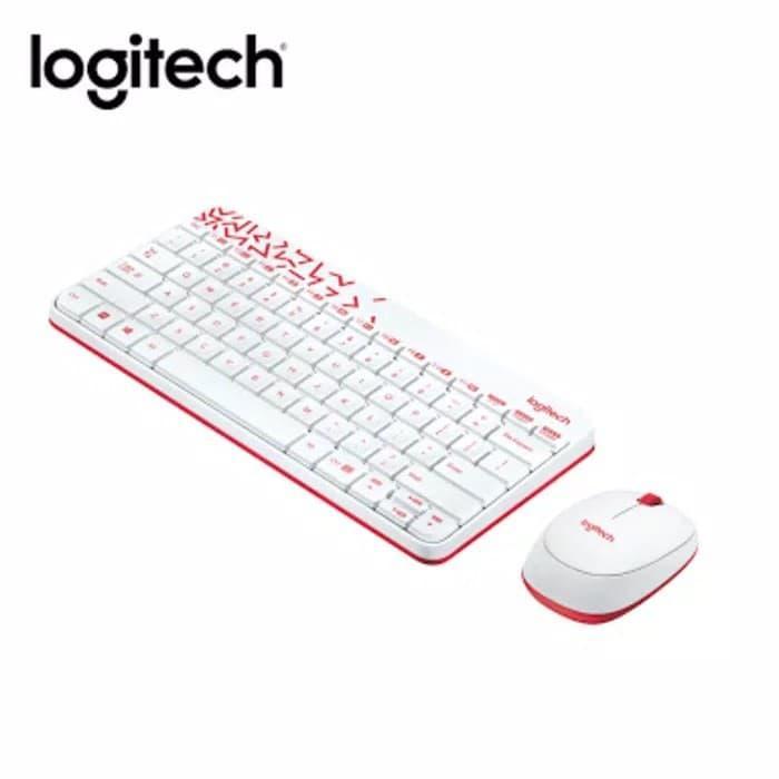 Keyboard dan Mouse Wireless Logitech MK240 - Hitam
