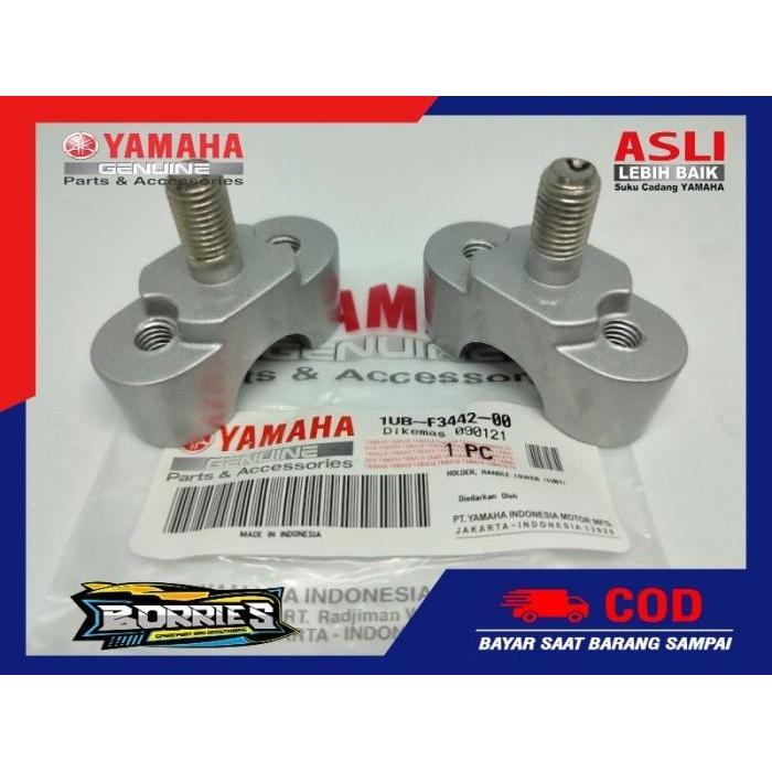 RAISER KLEM KLEMAN STANG STIR SETIR BAWAH FINO XRIDE ORIGINAL ASLI YAMbermutu