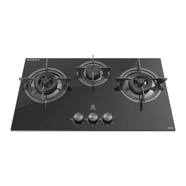 DISKON TERAKHIR - KOMPOR TANAM (STAND) ELECTROLUX EHG 9330 BE / EHG9330BE BUNNER KUNINGAN TEMPERD GL