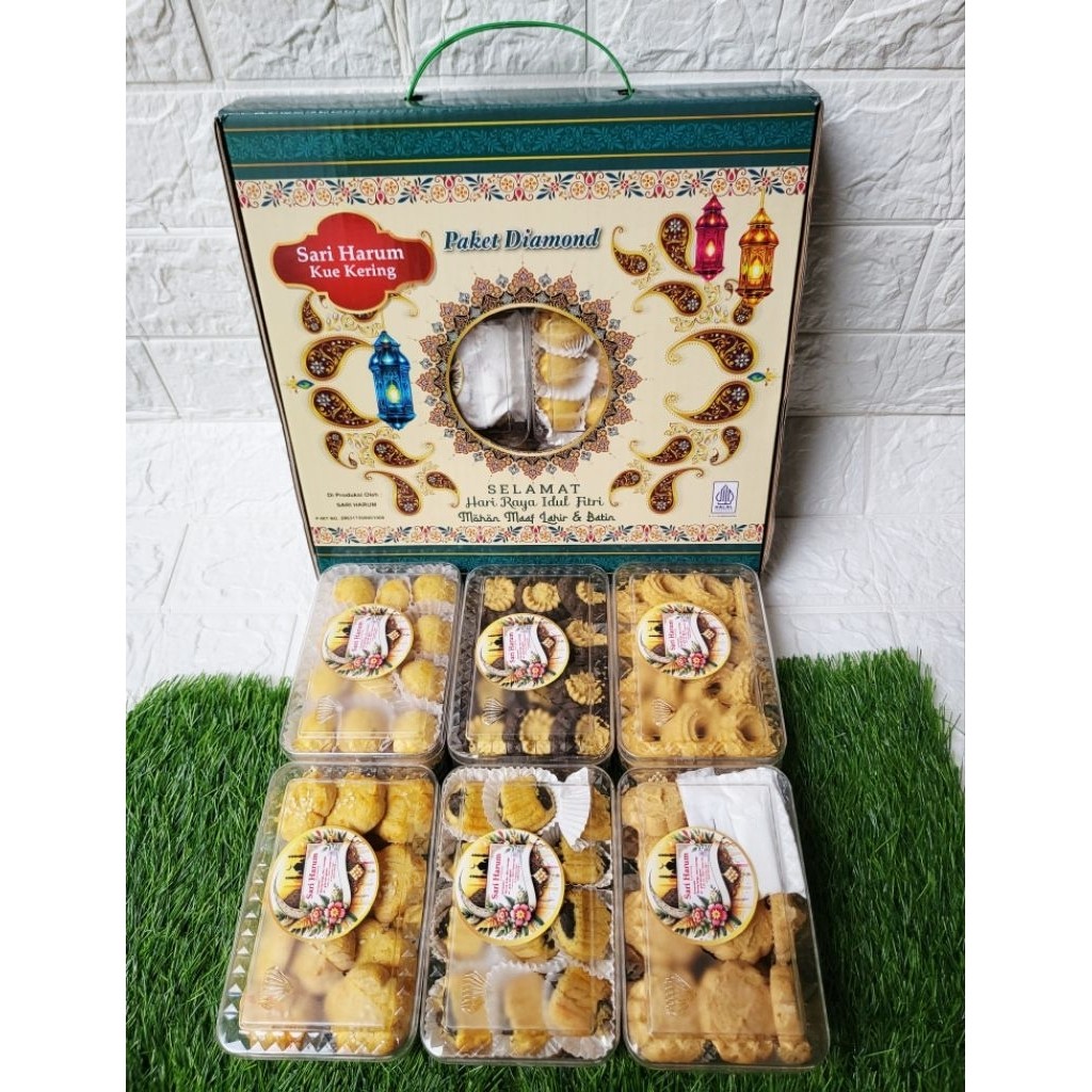 Sari Harum Diamond - Parsel kue kering lebaran - Distributor kue paketan