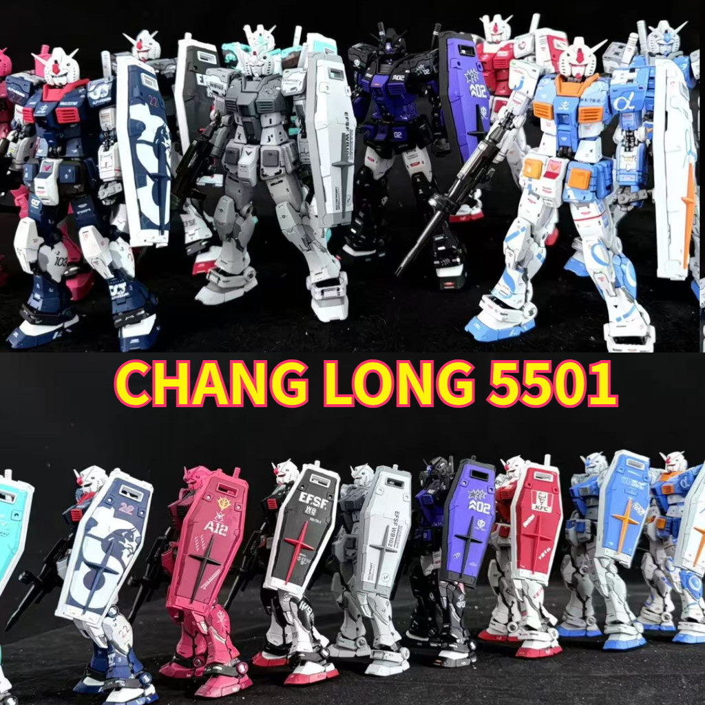 Changlong Stuo 5501 Rg 1/144 Assembly Model Painted Parts Robot Model Collectible Robot Kits Toys Mo