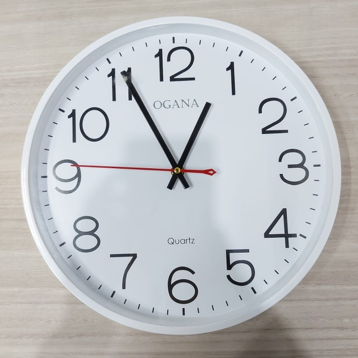 Jam Dinding Ogana Polos Besar Jam dinding bulat jam dinding jumbo