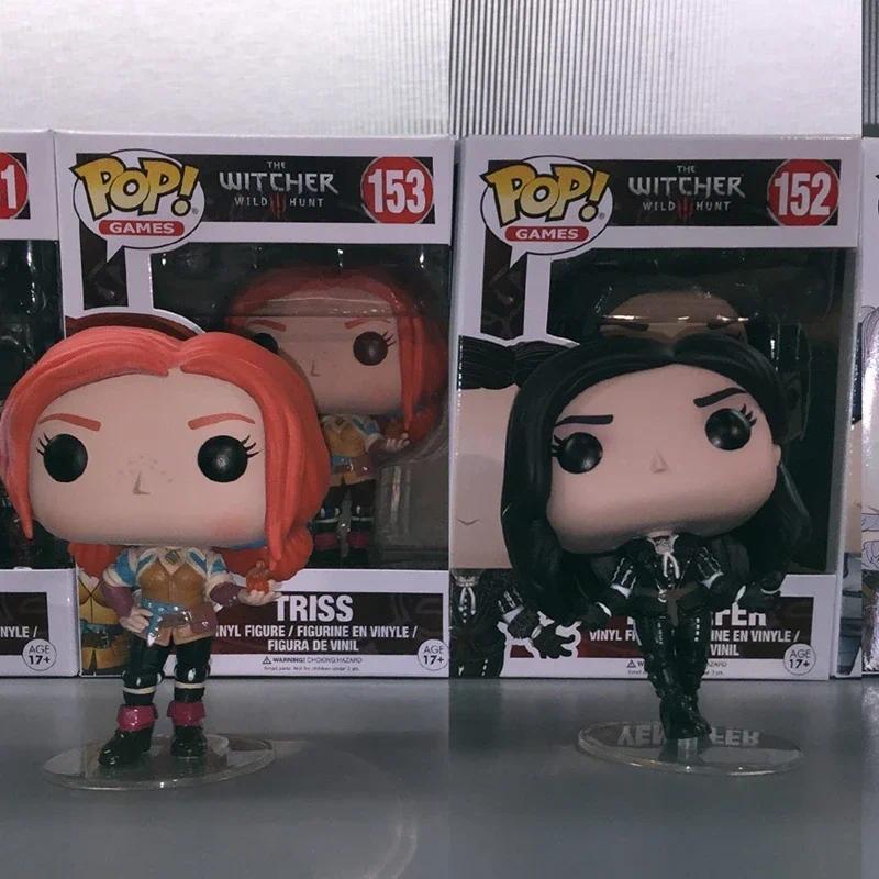 FUNKO POP
 The Witchers 3 YENNEFER #152 TRISS #153 Vinyl Action Figure Model Toys for Children Gifts