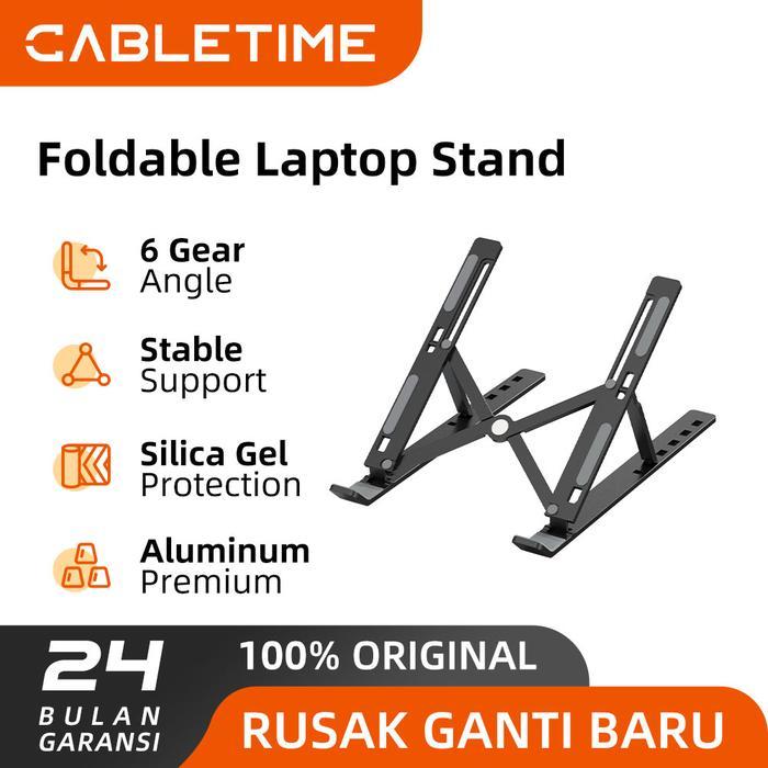 Joshuaa Mart CABLETIME Laptop Stand Portable Adjustable - CS41Z