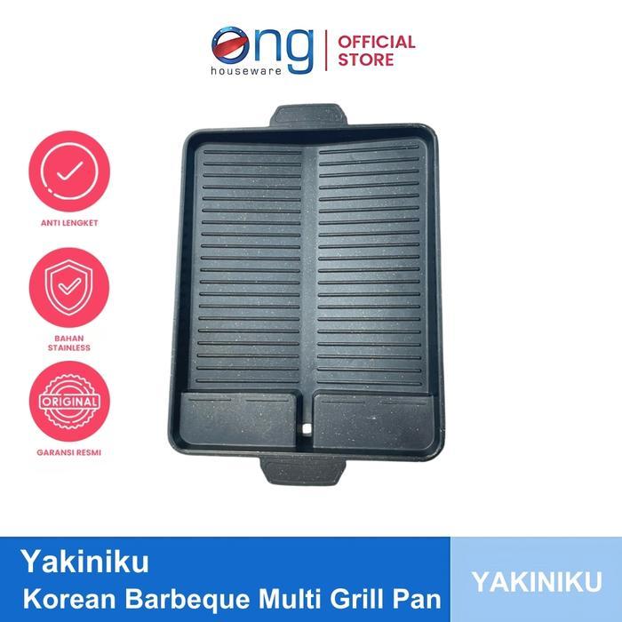 Ong Houseware - Korean Barbeque Multi Grill Pan Wajan Panggangan Daging YAKINIKU