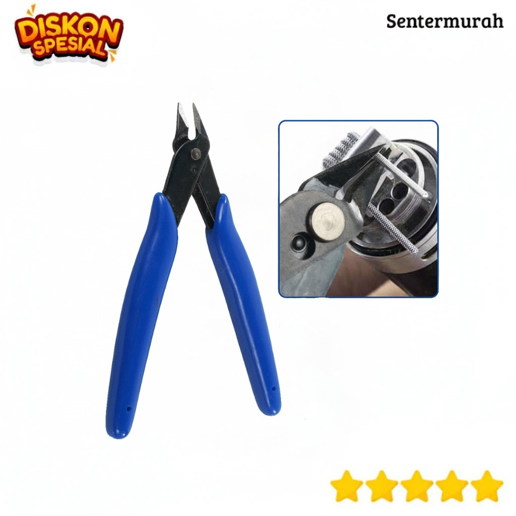 Tang Nipper Mini - Gunting Kawat Vape Coil Presisi Tinggi
