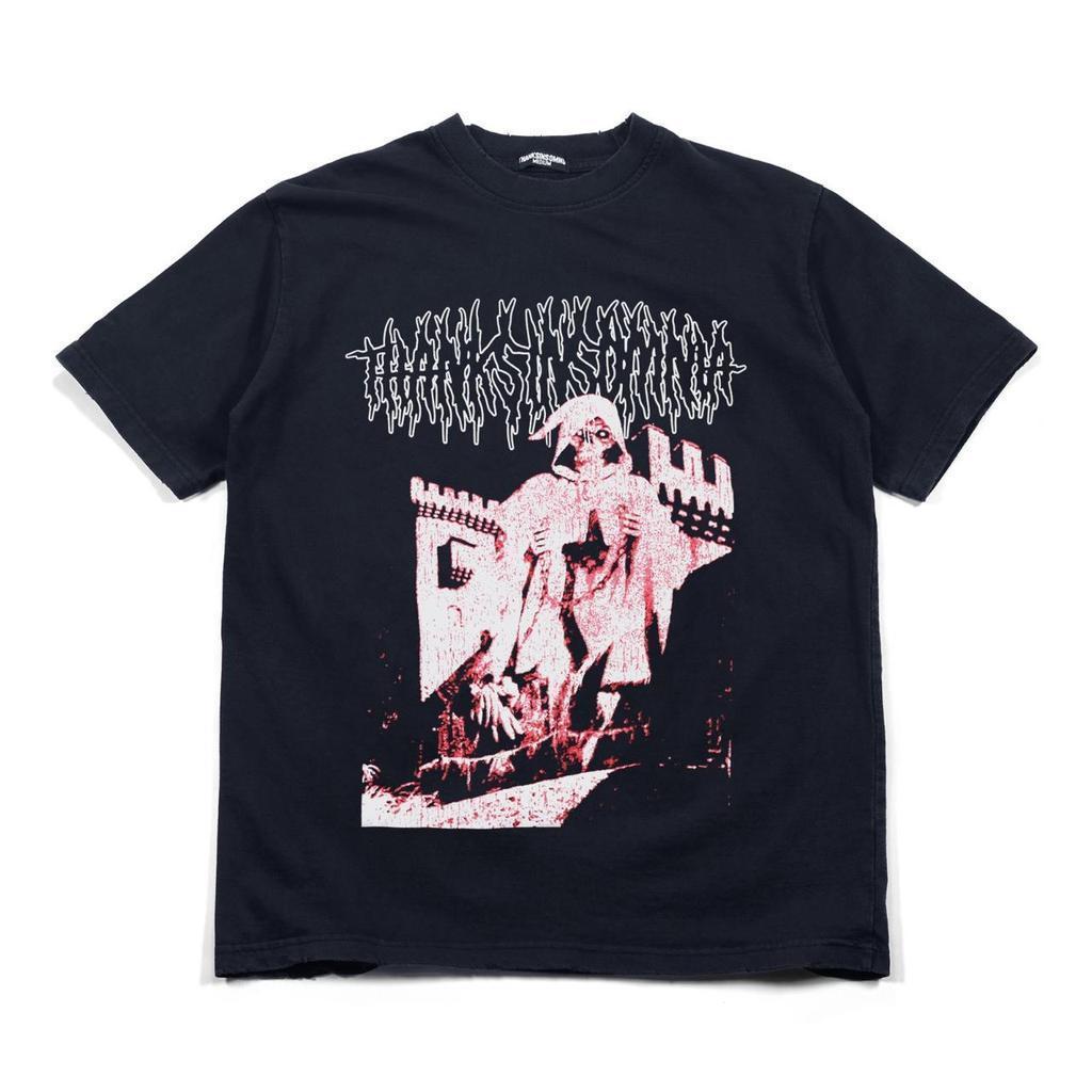 Tshirt Arabella Washed Black Thanksinsomnia