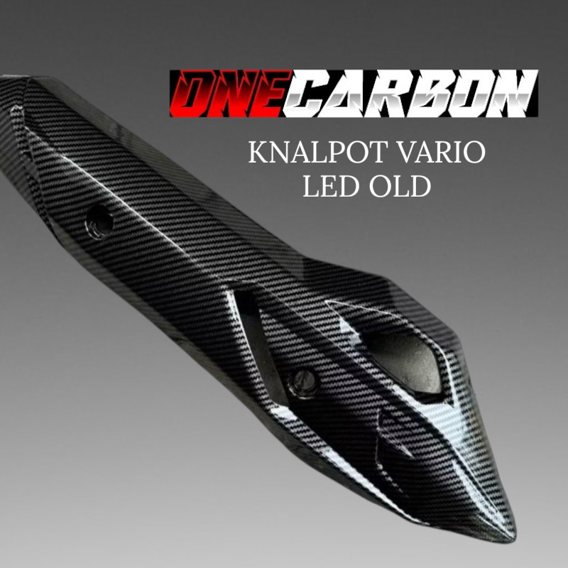 TUTUP KNALPOT VARIO OLD CARBON tutup knalpot Vario 125/150 carbon karbon ONECARBON VARIASI27