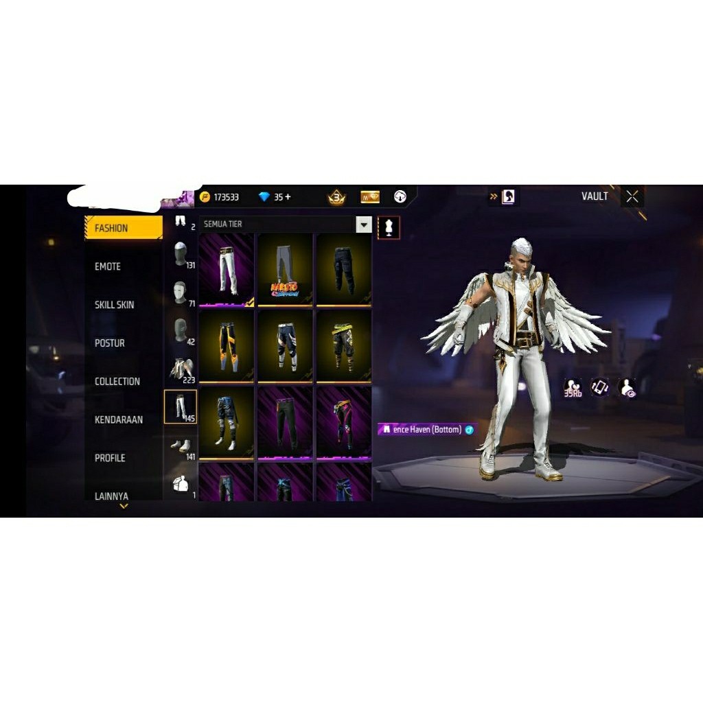 Akun FF Sultan Murah Aman & Bergaransi