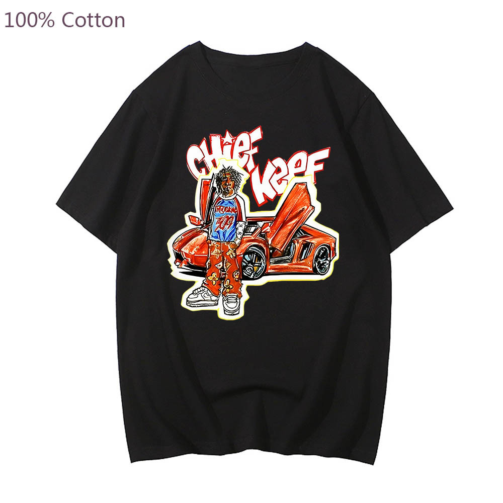 T-shirt Anime Chief Keef Kaos Manga Gotik Kartun Kawaiicute