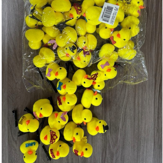 [4D] 100pc Jepitan Bebek Tuing Tuing dan Capybara Lucu Jepit Bebek 100pc Jepit Capybara 100pc