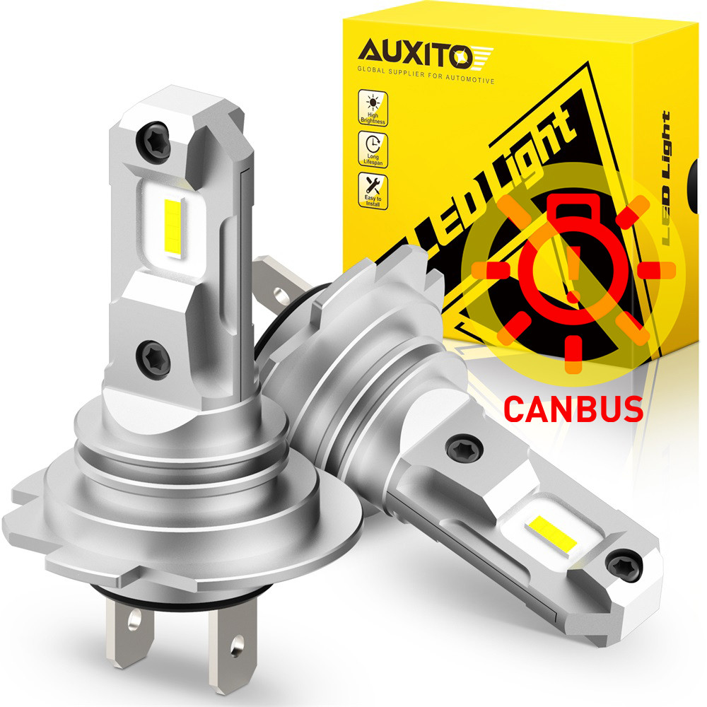AUXITO Spotlight LED H7 Kit Anti Error 12V For Peugeot Renault VW White Auto Headlamp High Power Bul