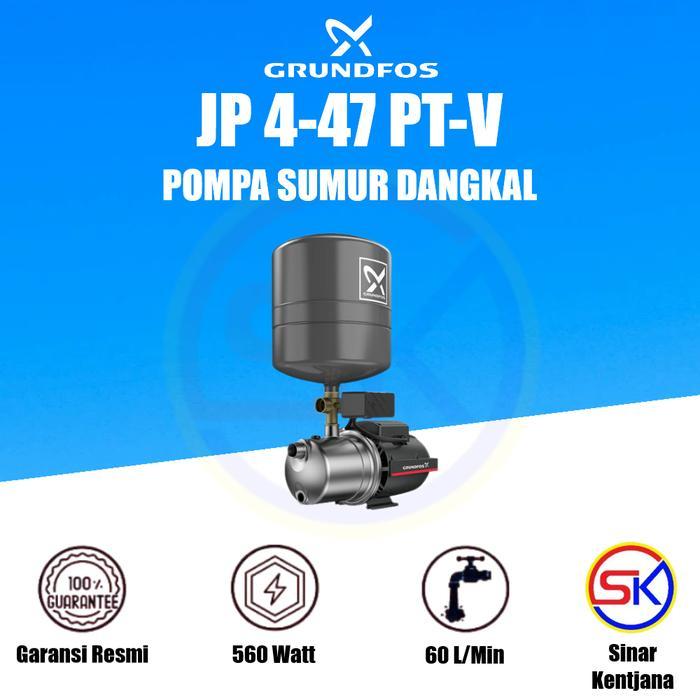 Pompa Grundfos JP 4-47 PT-V Sumur Dangkal Original & Garansi Resmi Grundfos
