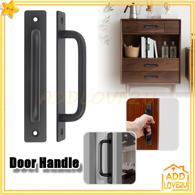 Handle Pintu Sliding Rumah Tarikan Geser Laci Minimalis Bahan Aluminium/Gagang Pintu Besi