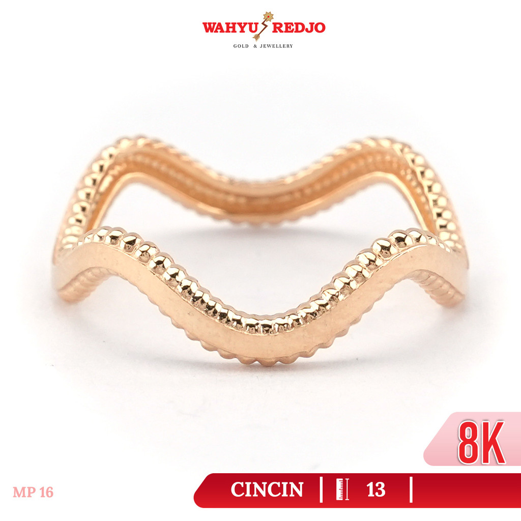 Cincin Emas Lengkok 8K UBS Wahyu Redjo Pameran