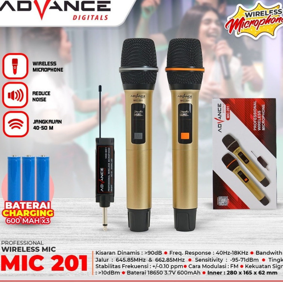 Mic Wireless MIC201 Advance/MIC-201 Advance