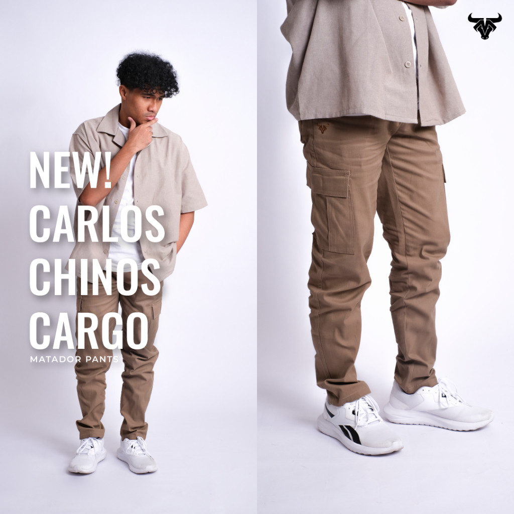 Celana Panjang Pria Cargo MATADOR - NEW Carlos