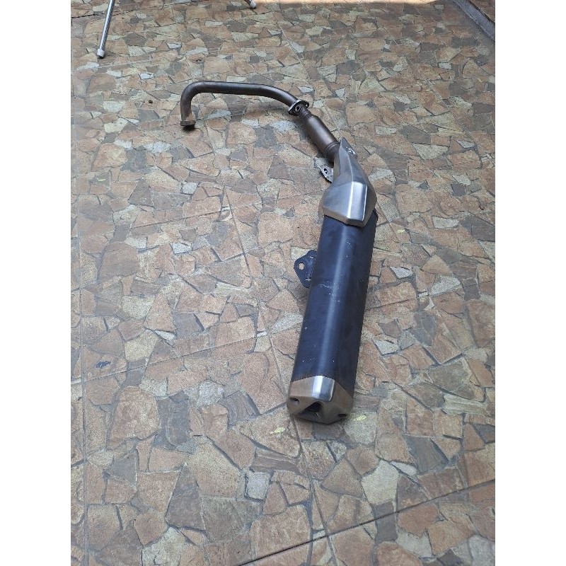 knalpot senapot ninja 250 fi mono ninja 250 SL RR original copotan