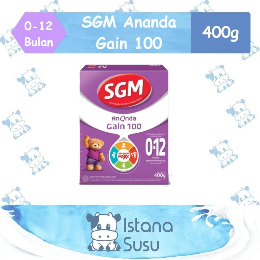 New SGM Ananda Gain 100 0-12 Bulan 400 Gram