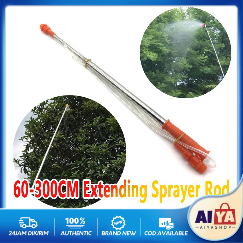Stik Sprayer Elektrik Panjang 3m Stik TELESCOPIC Semprot Panjang Stik Tangki Semprot Panjang Untuk S