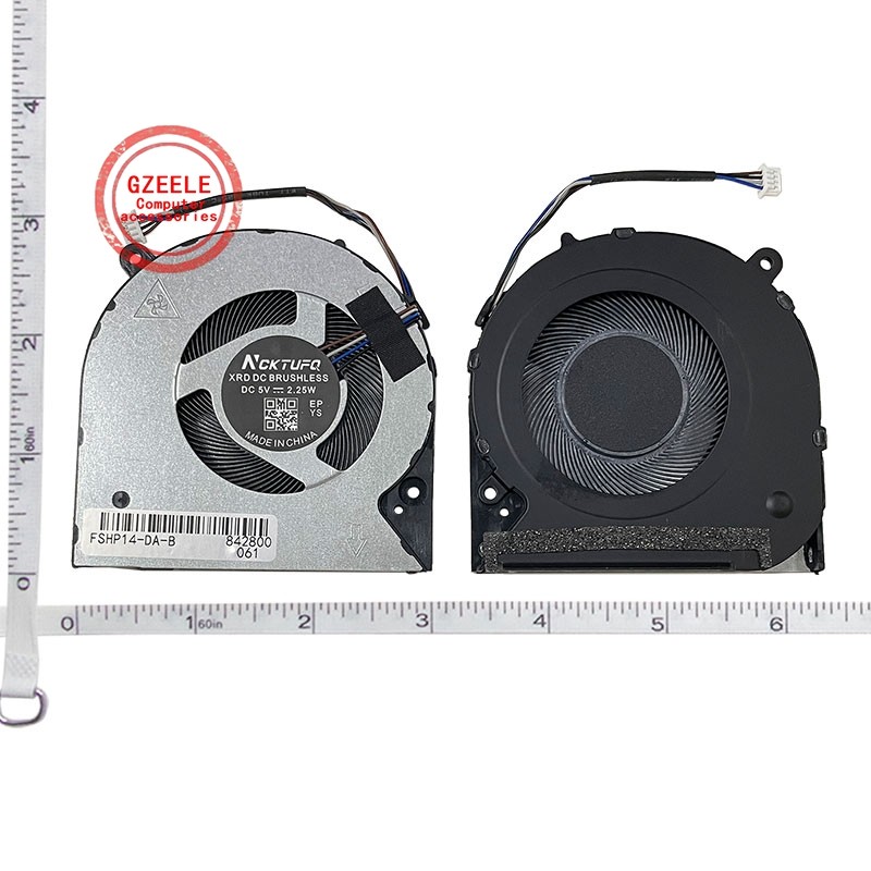 New laptop CPU cooling fan Cooler Notebook PC for HP 14-CF/CK/CM/DA/DK/MA 14S-CR 14Q 240 246 G7 TPN-