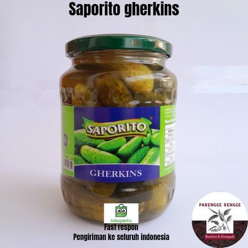 saporito gherkins 670 gram