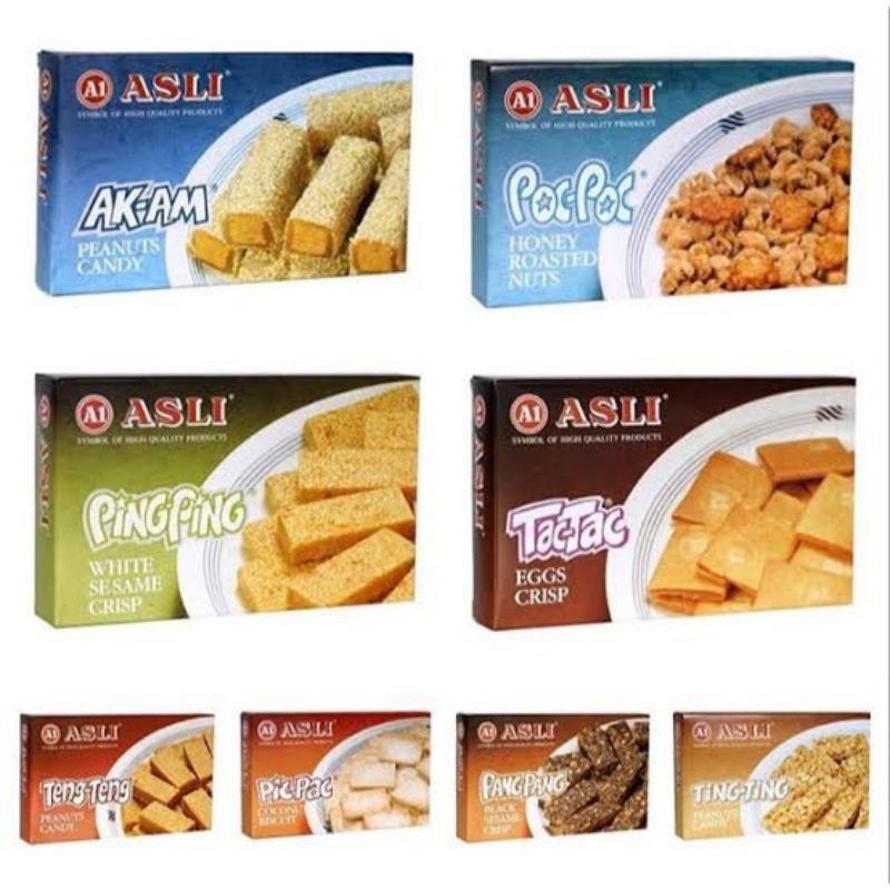 ASLI A1 Snack KACANG oleh oleh khas SIANTAR MEDAN | AK-AM | TENG-TENG | PING-PING | PANG-PANG | TING