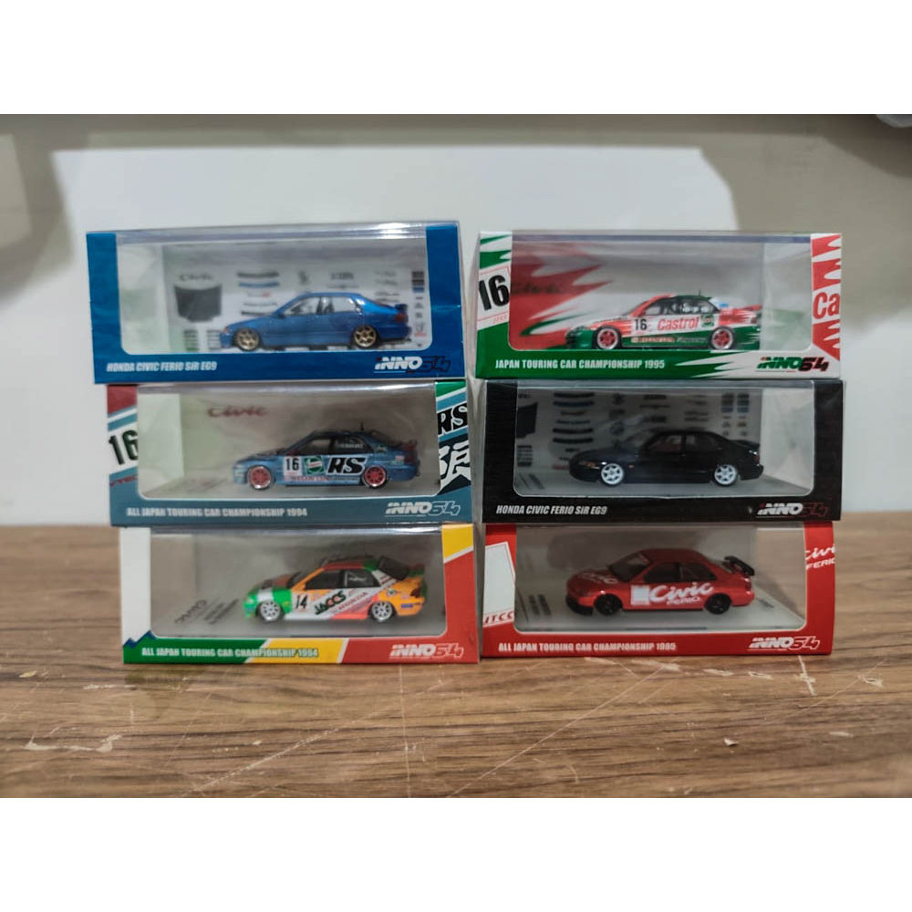 Inno64 Honda Civic Ferio SiR EG9 Set 6 Pc