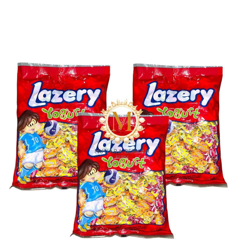 Permen Lazery Sak Besar-Permen Buah Lazery plintir Sak 1pack isi 170pcs