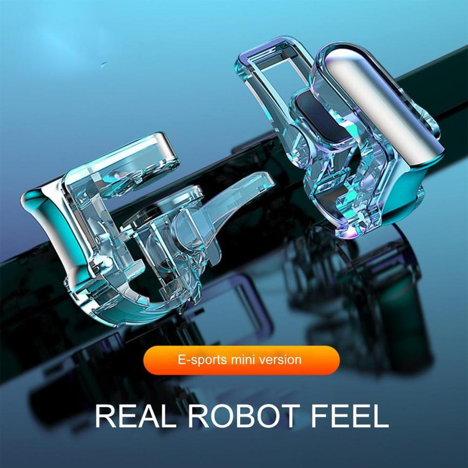 2Pcs GT01 Trigger Buttons Universal Lightweight Gaming Triggers Gaming Joystick Trigger Gamepads for