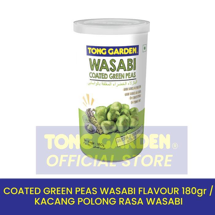 Tong Garden Wasabi Coated Peanuts Kacang Polong Rasa Wasabi Snack  Cemilan