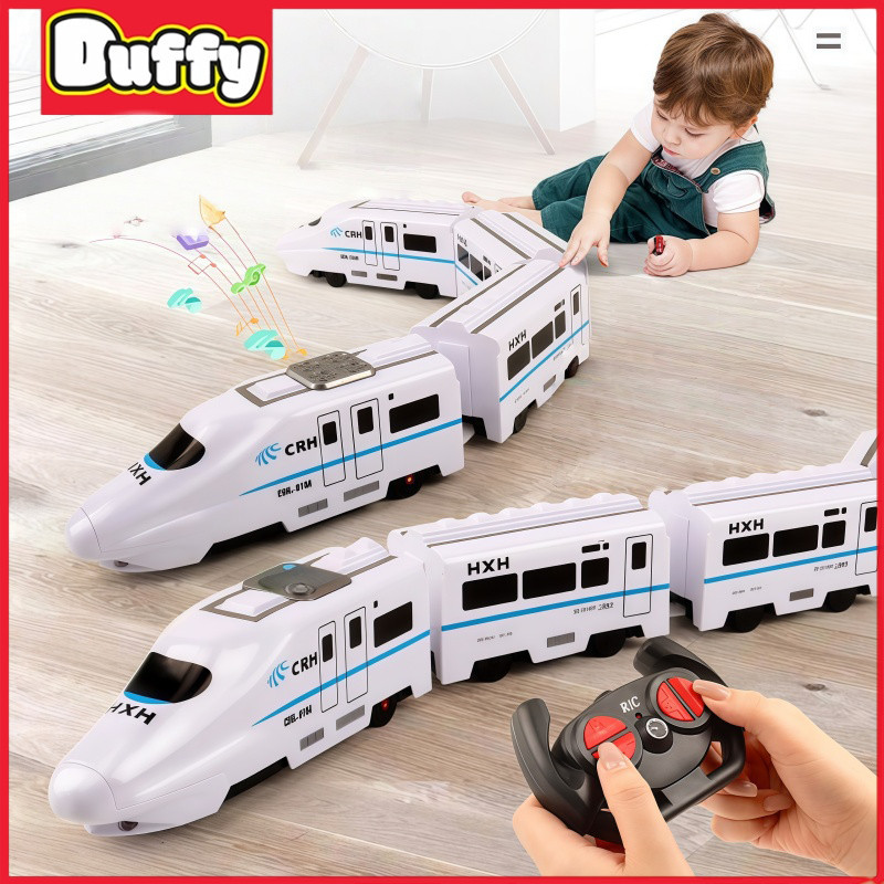 Duffy toys Kereta Api Rel Kecepatan Tinggi Mainan Anak-anak / Kereta api simulasi kereta listrik ber