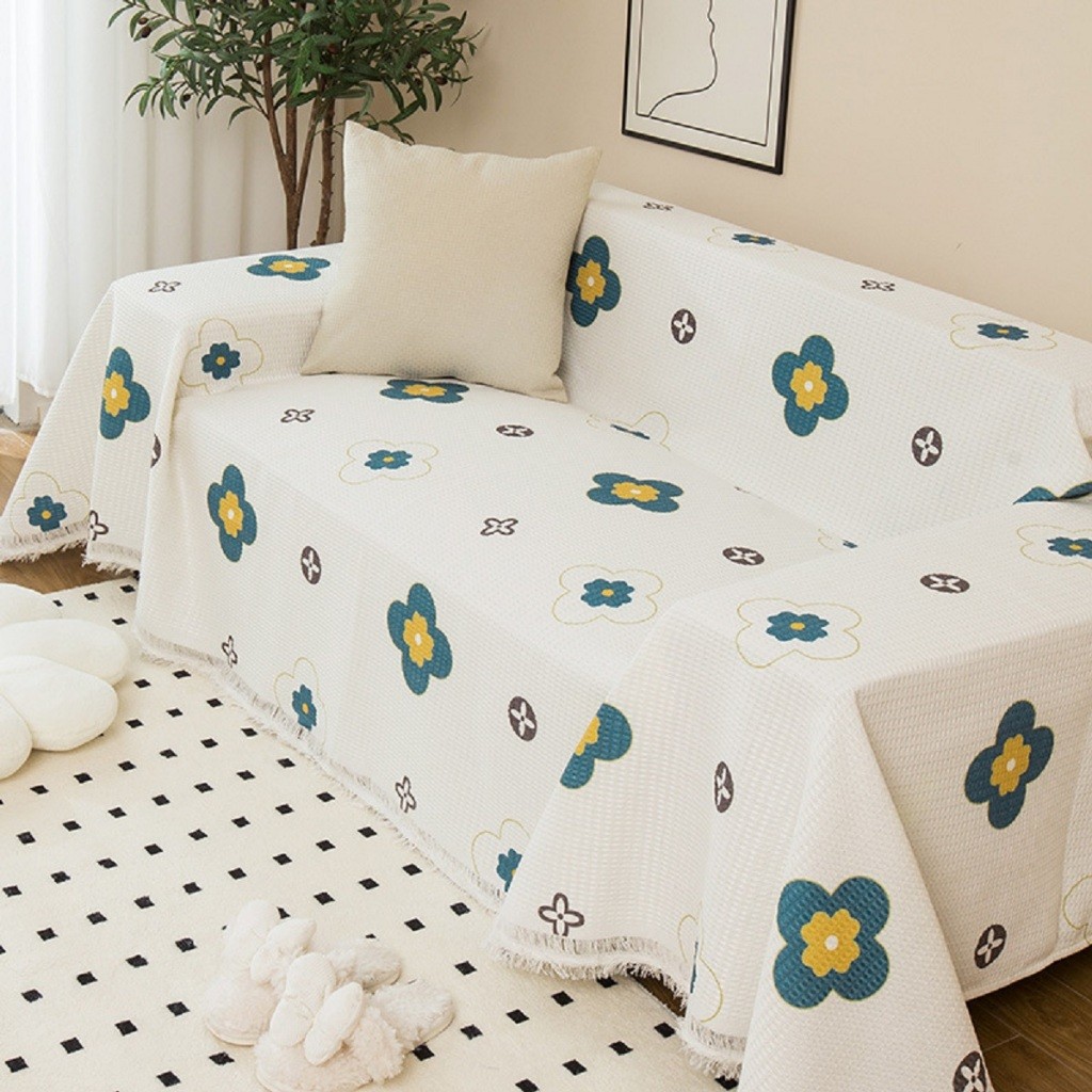 PGOODS - Selimut Sofa Selimut Sarung Sofa Dua Sisi Selimut Multifungsi