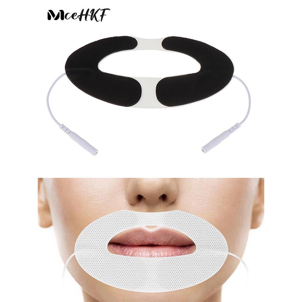 1PCS Lips Electrode Pad For Massager Non Woven Fabric Reacement Electrode Pat Accessory For Pulse Ma