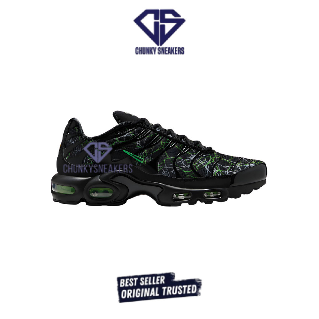 Sepatu  Nike Tn Plus Shattered Grass Green 100% Original BNIB