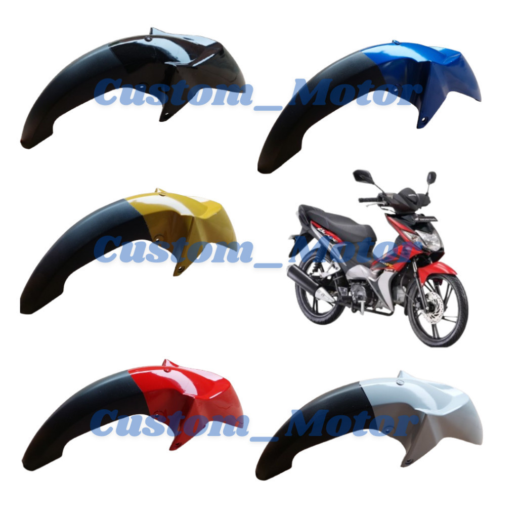 SPAKBOR DEPAN HONDA BLADE LAMA 110 HITAM MERAH BIRU PUTIH BAHAN TEBAL CAT METALIK MIRIP ORIGINAL
