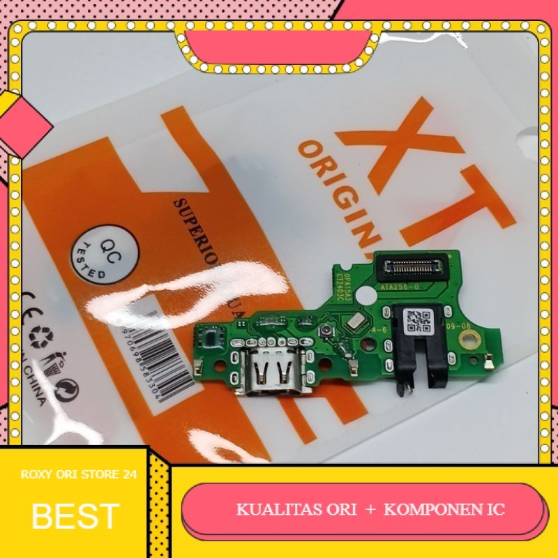 KONEKTOR CAS OPPO A15 PLUS IC  ORIGINAL 100% PAPAN CAS
