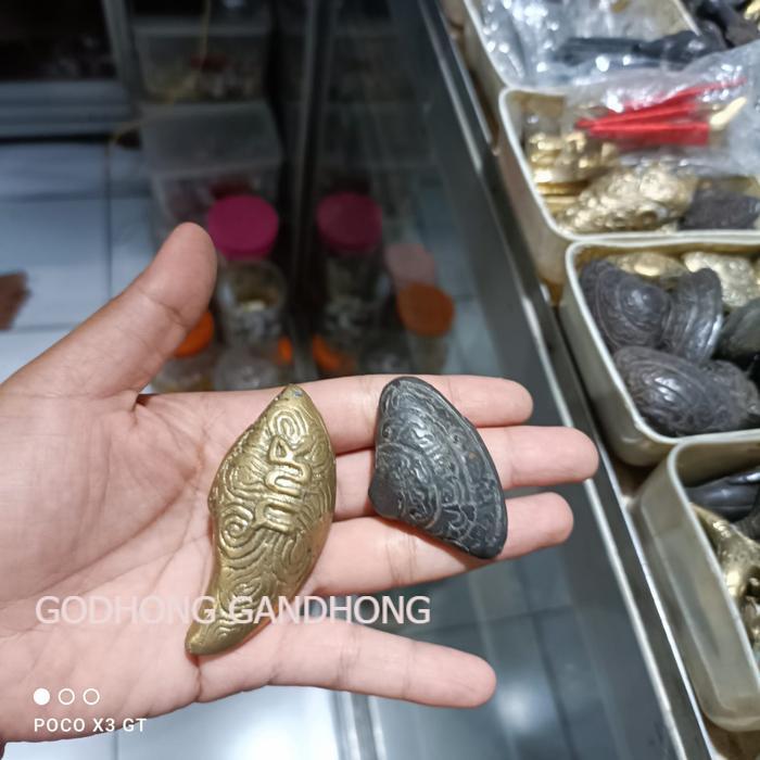 paket pusaka kerang hitam dan batu kijing rajah arab KJM 1122 LSP6