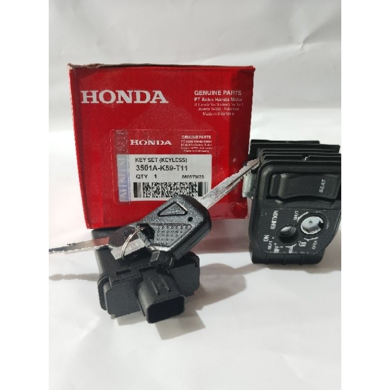 Kunci Kontak Vario 150 Original Dengan Remote